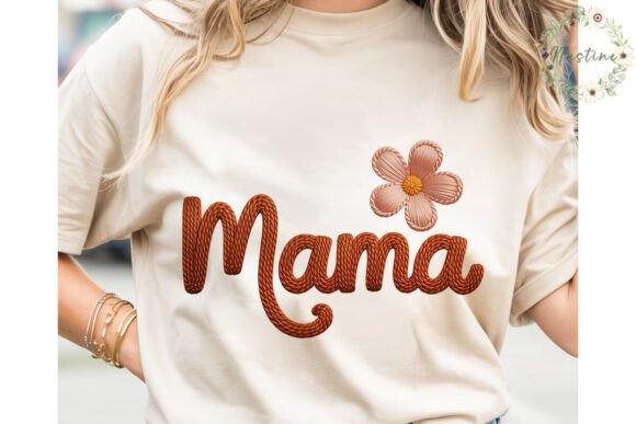 Download Mama Flower Embroidery PNG Clipart - Mama Collection