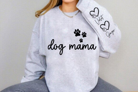 Download Dog Mama SVG, Pet Name and Heart SVG - Mama Collection