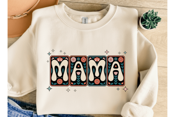 Download Retro Mama PNG, Floral Vintage Mama - Mama Collection
