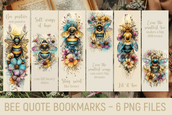 Download Bee Quote Bookmarks – Printable Set - Table Collection