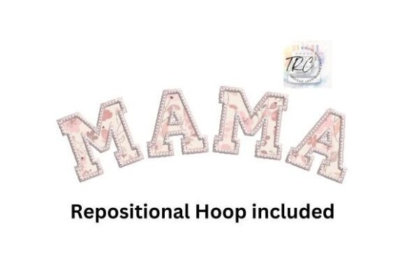 Download Mama Curved Applique - Mama Collection