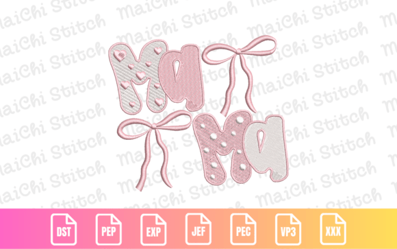 Download Coquette Mama Pink Bows - Mama Collection