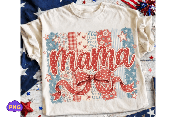 Download Striped Mama Floral America Coquette Png - Mama Collection