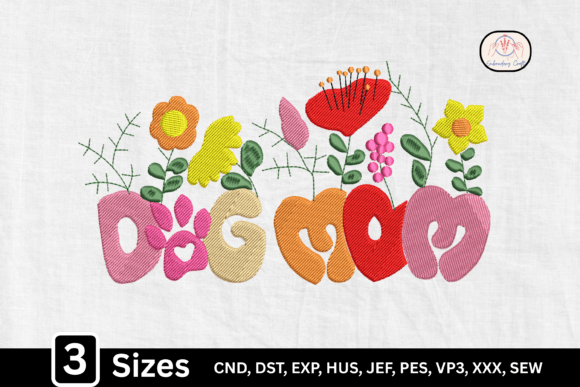 Download Spring Dog Mama Floral Dog Mom - Mama Collection