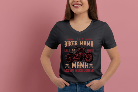 Download I Am a Biker Mama Like a Normal Mama - Mama Collection